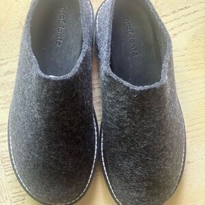 Graf Lantz Maru Clog Wool Slippers